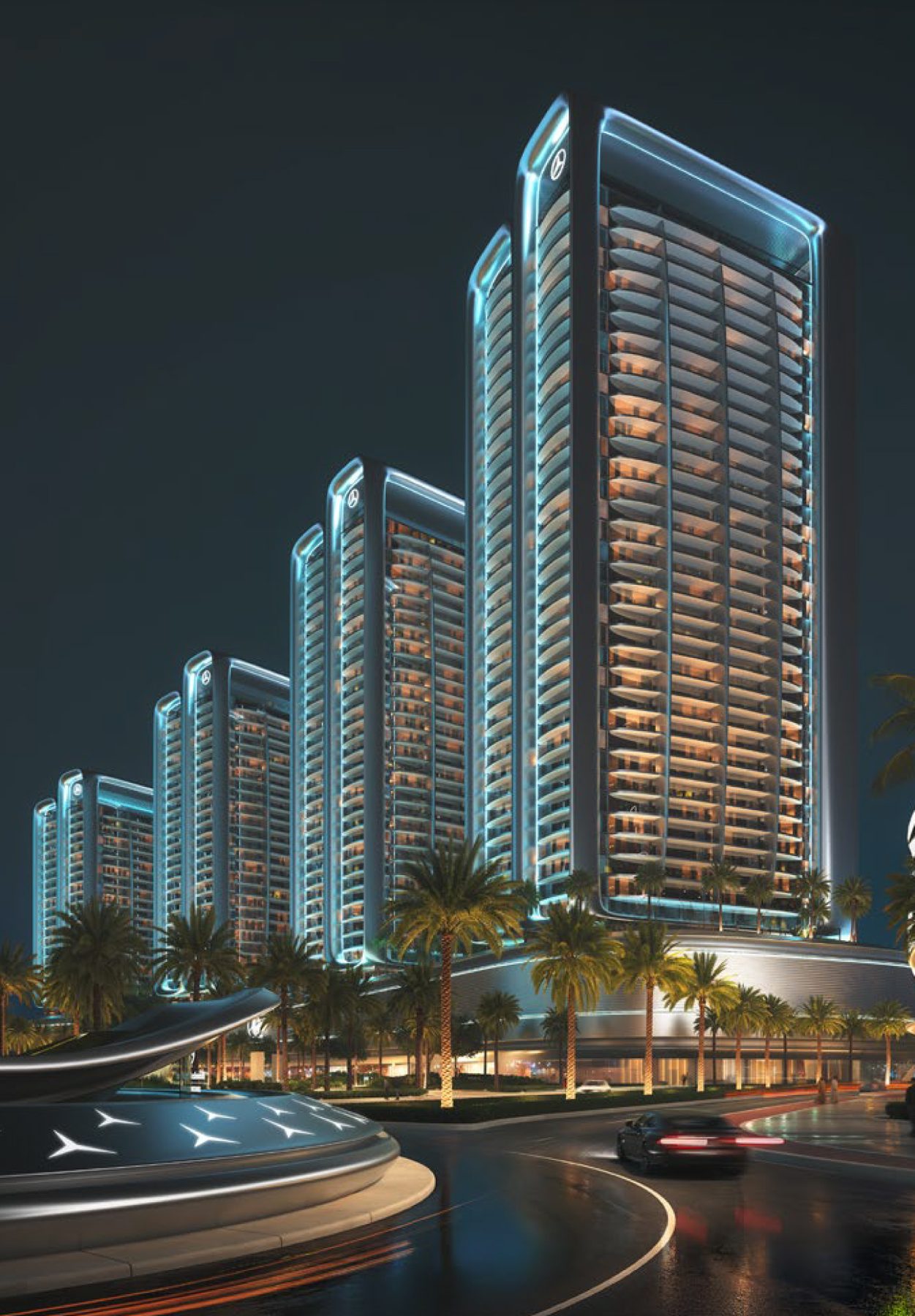 Maybach Mercedes-Benz Places — wizualizacja 2