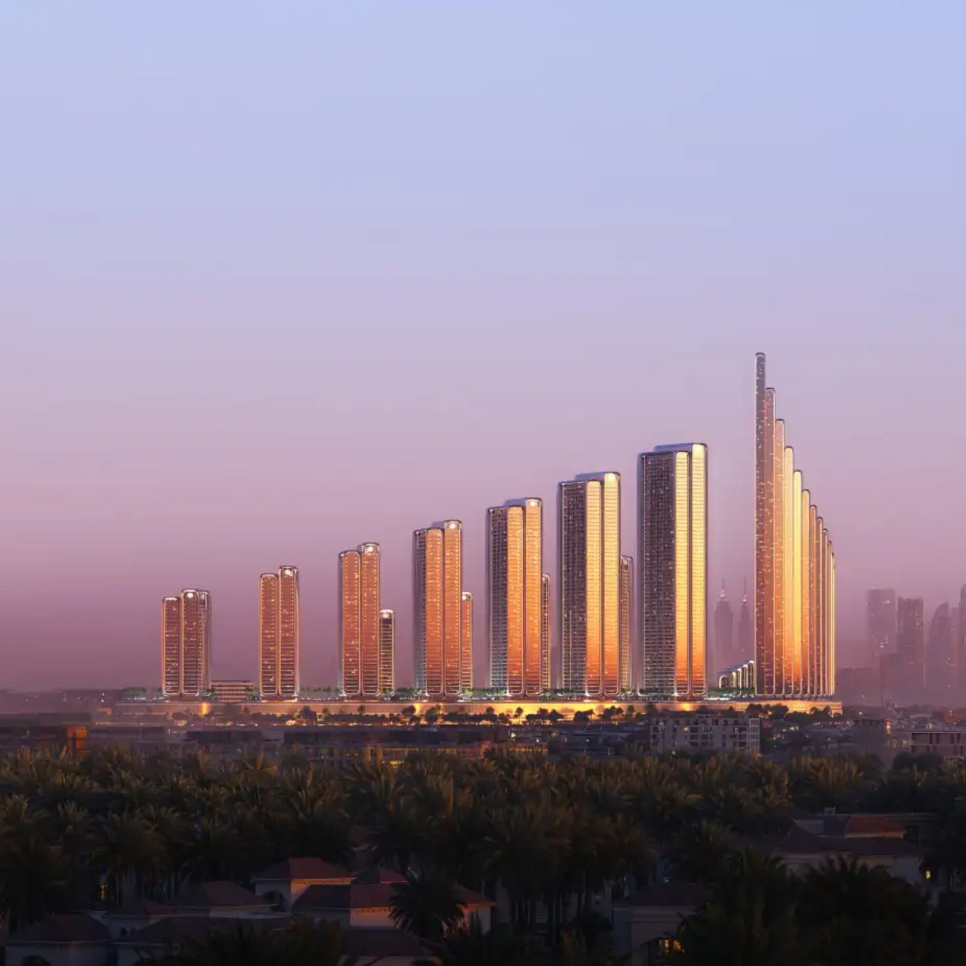 Mercedes-Benz Places Binghatti City — wizualizacja 4