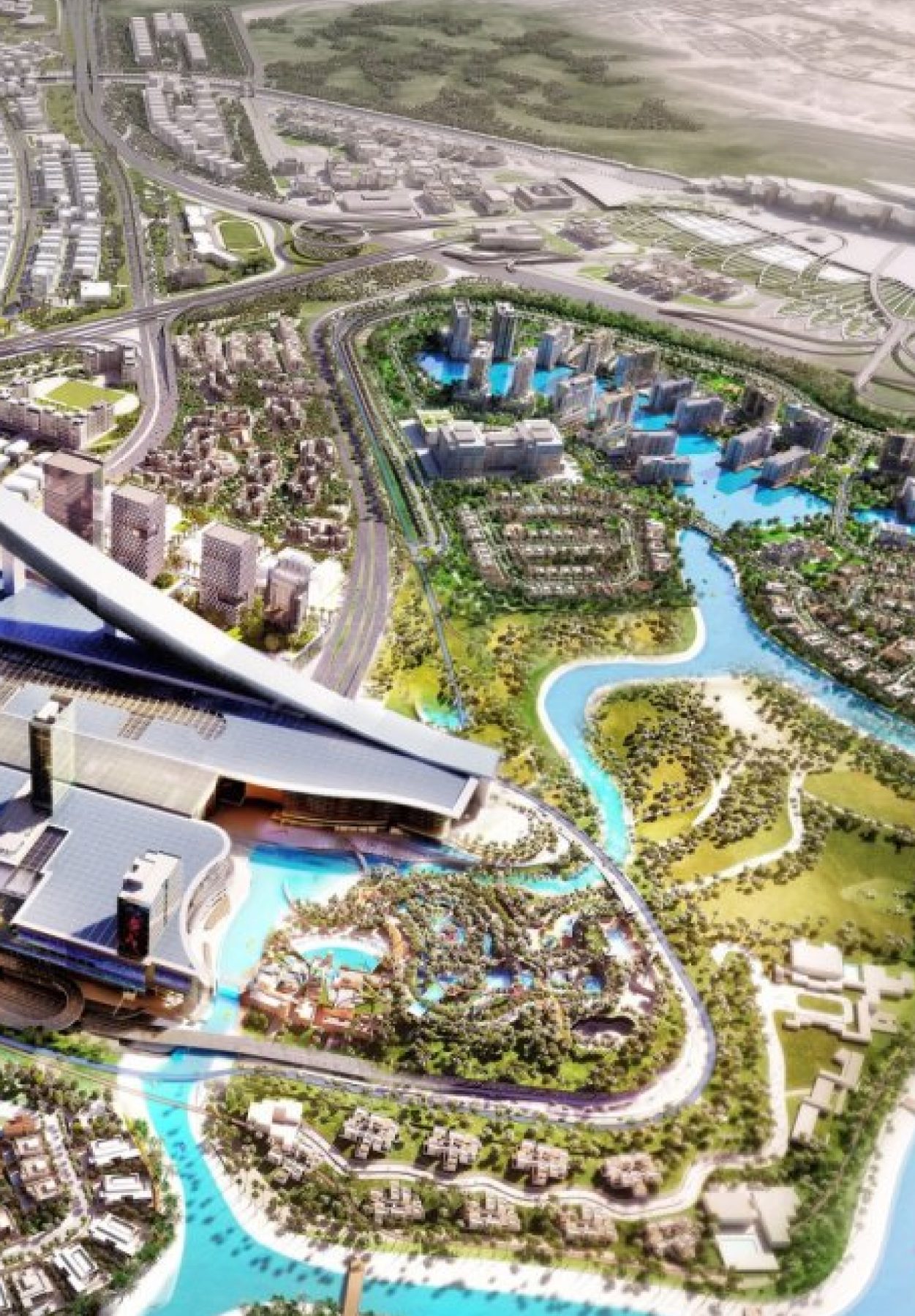Mercedes-Benz Places Binghatti City — wizualizacja 2