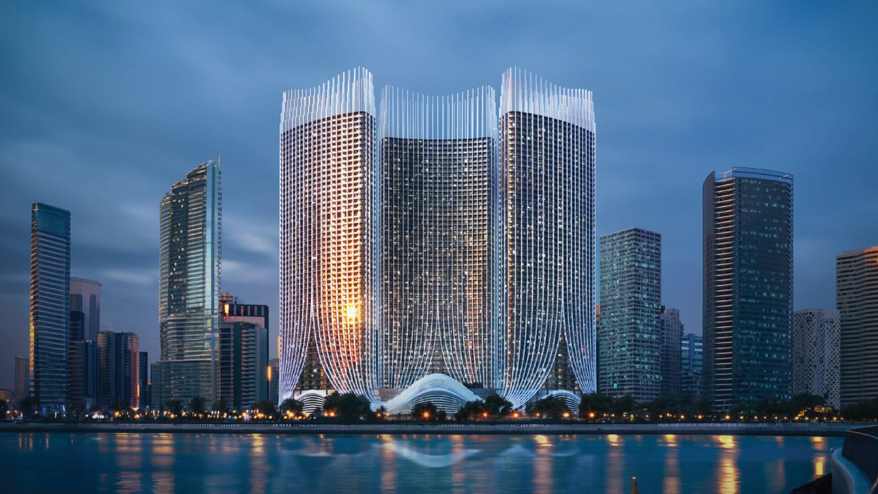 Binghatti Skyrise — wizualizacja 2