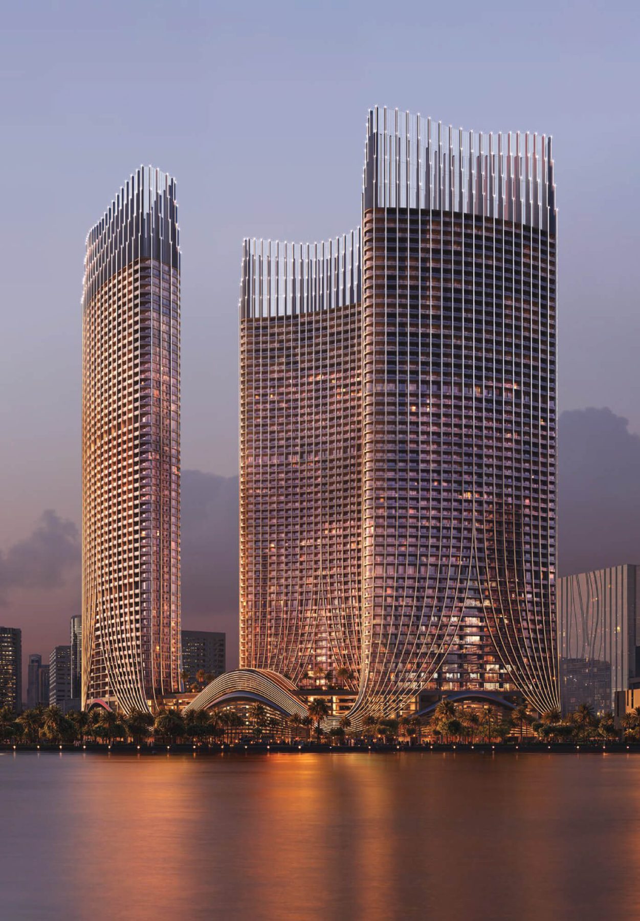 Binghatti Skyrise — wizualizacja 3