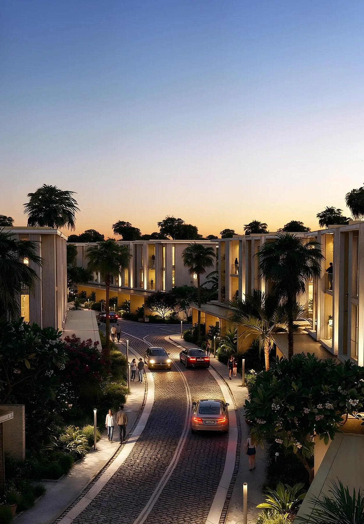 Tilal Binghatti Dunes Villas — wizualizacja 2