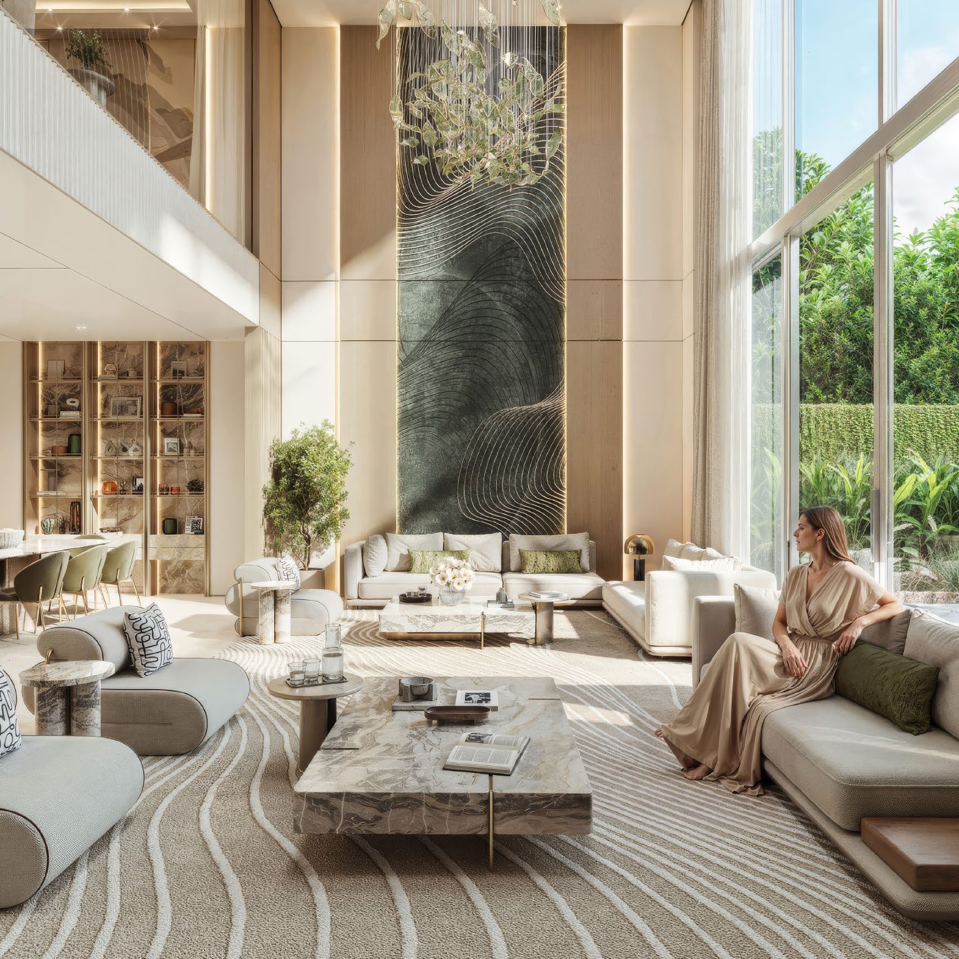 Tilal Binghatti Oasis Villas — wizualizacja 2