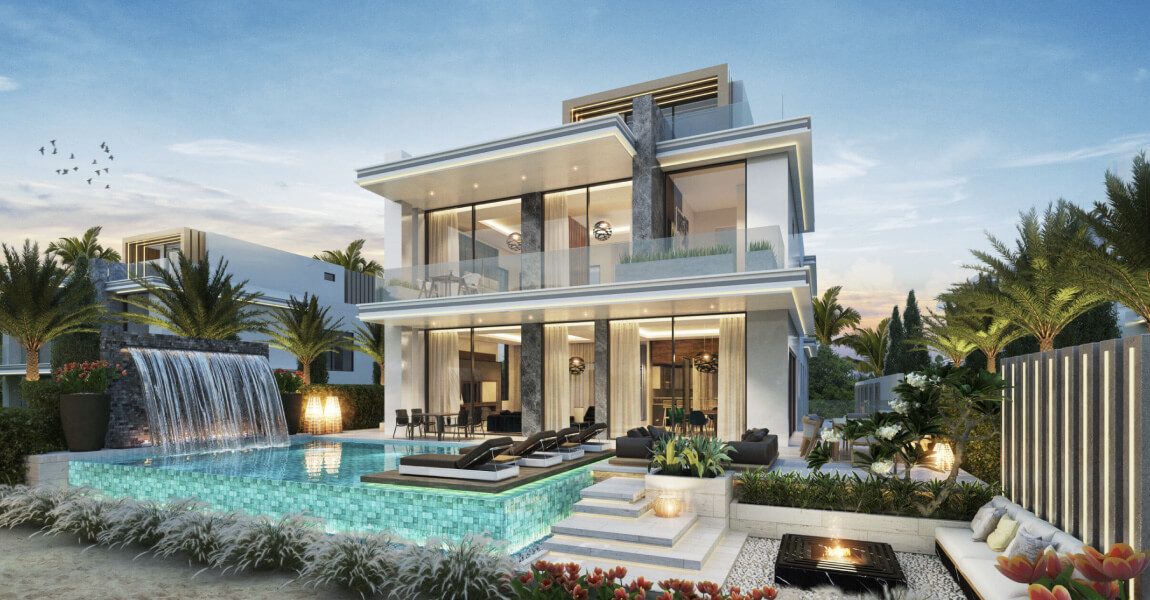 Damac Islands Phase 2 — wizualizacja 3