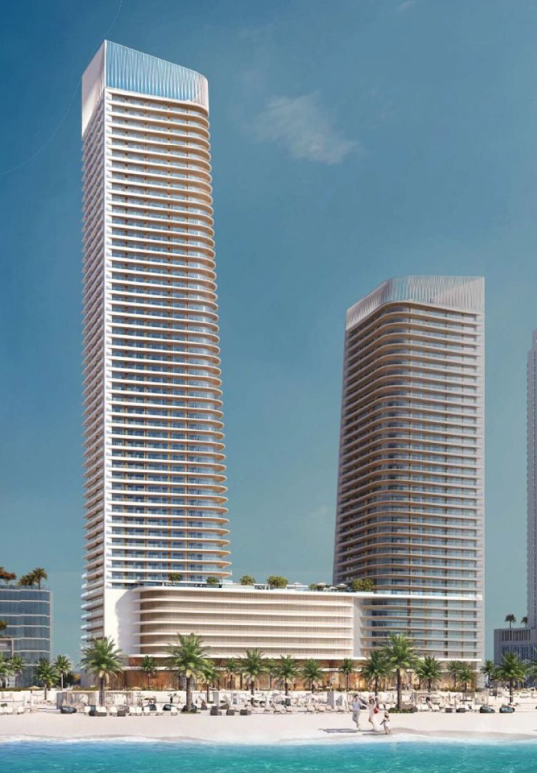 Grand Bleu Tower — wizualizacja 2