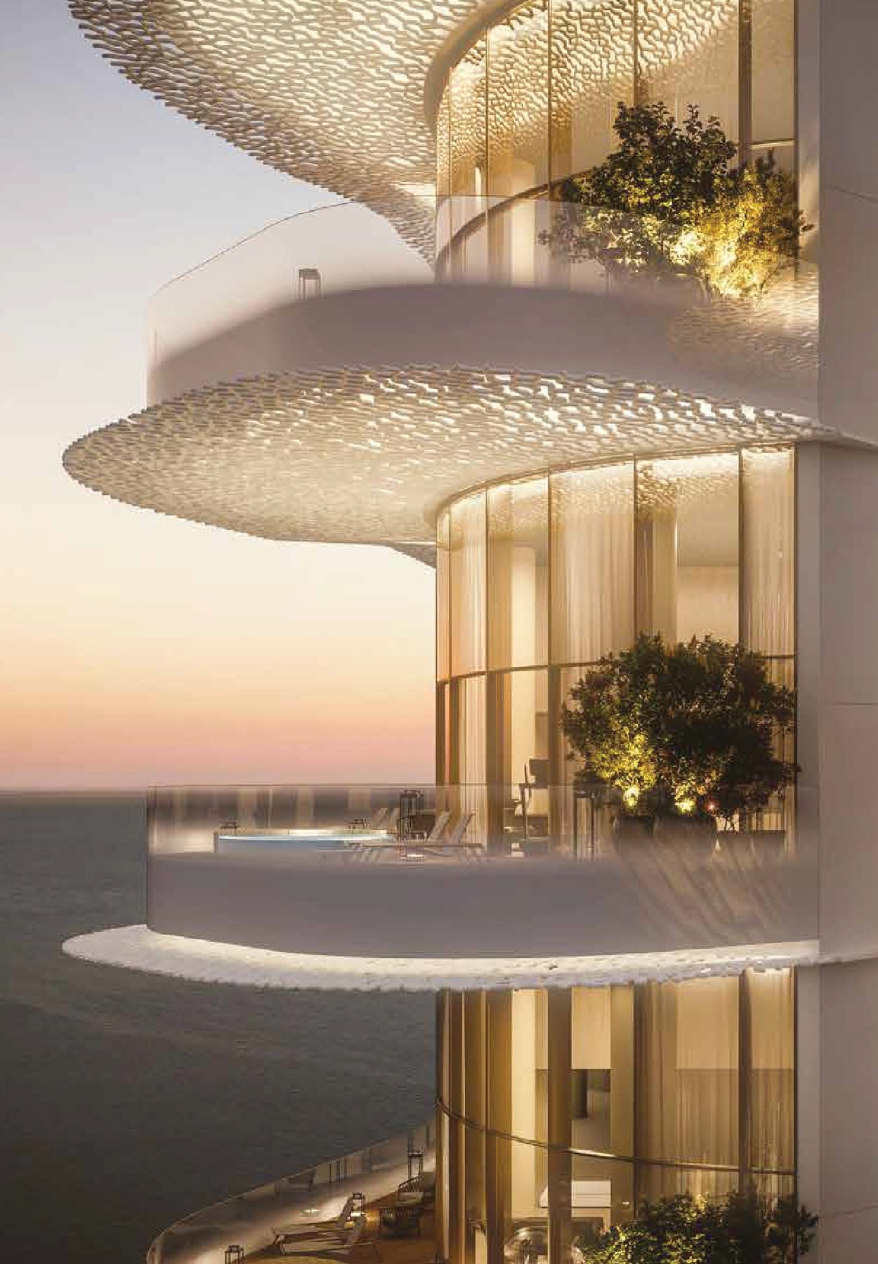 Bulgari Lighthouse — wizualizacja 4
