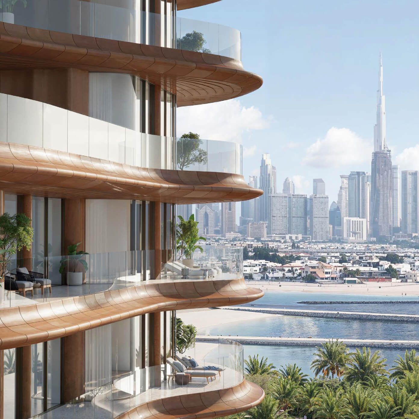 Jumeirah Asora Bay — wizualizacja 3