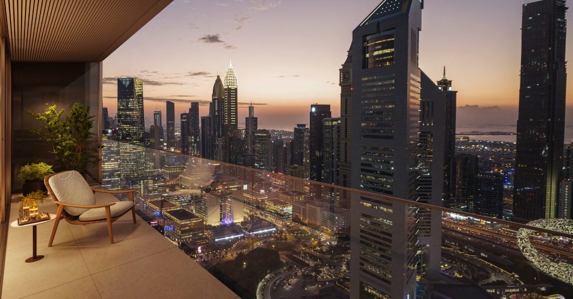 Jumeirah Residences Emirates Towers — wizualizacja 3