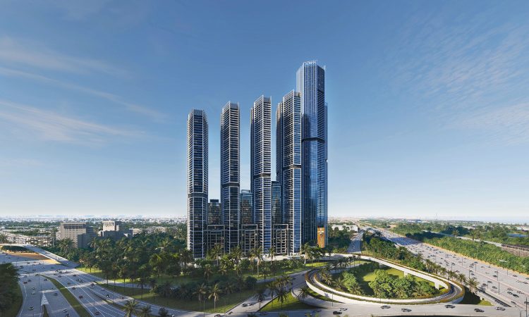 Sobha Central — wizualizacja 2