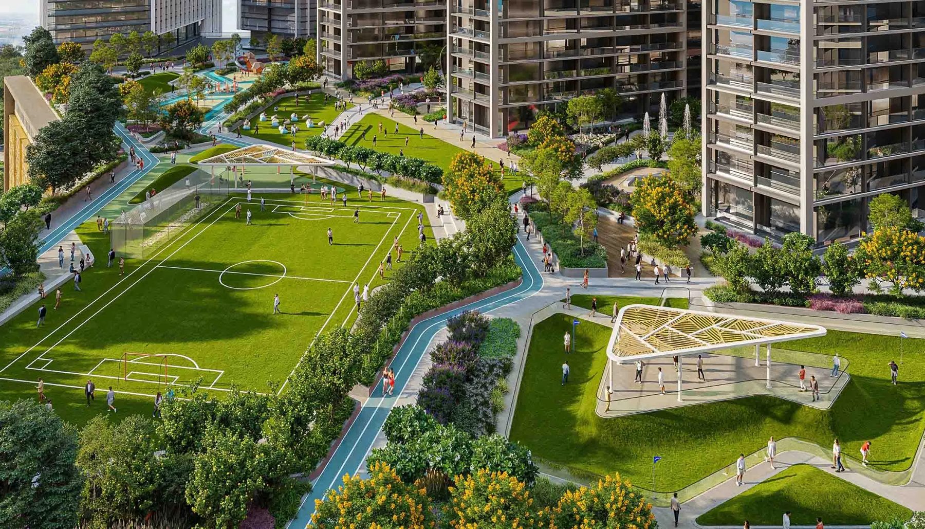Sobha Central — The Tranquil — wizualizacja 5