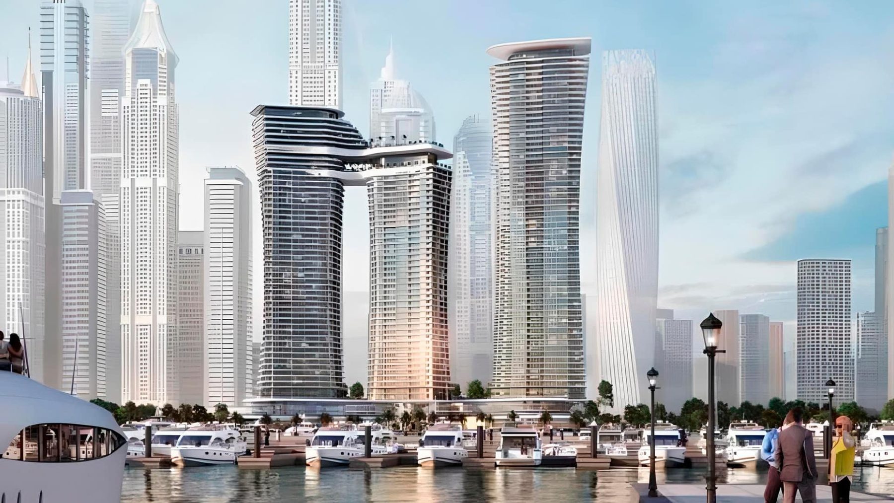 Sobha Seahaven — wizualizacja dewelopera Sobha Realty