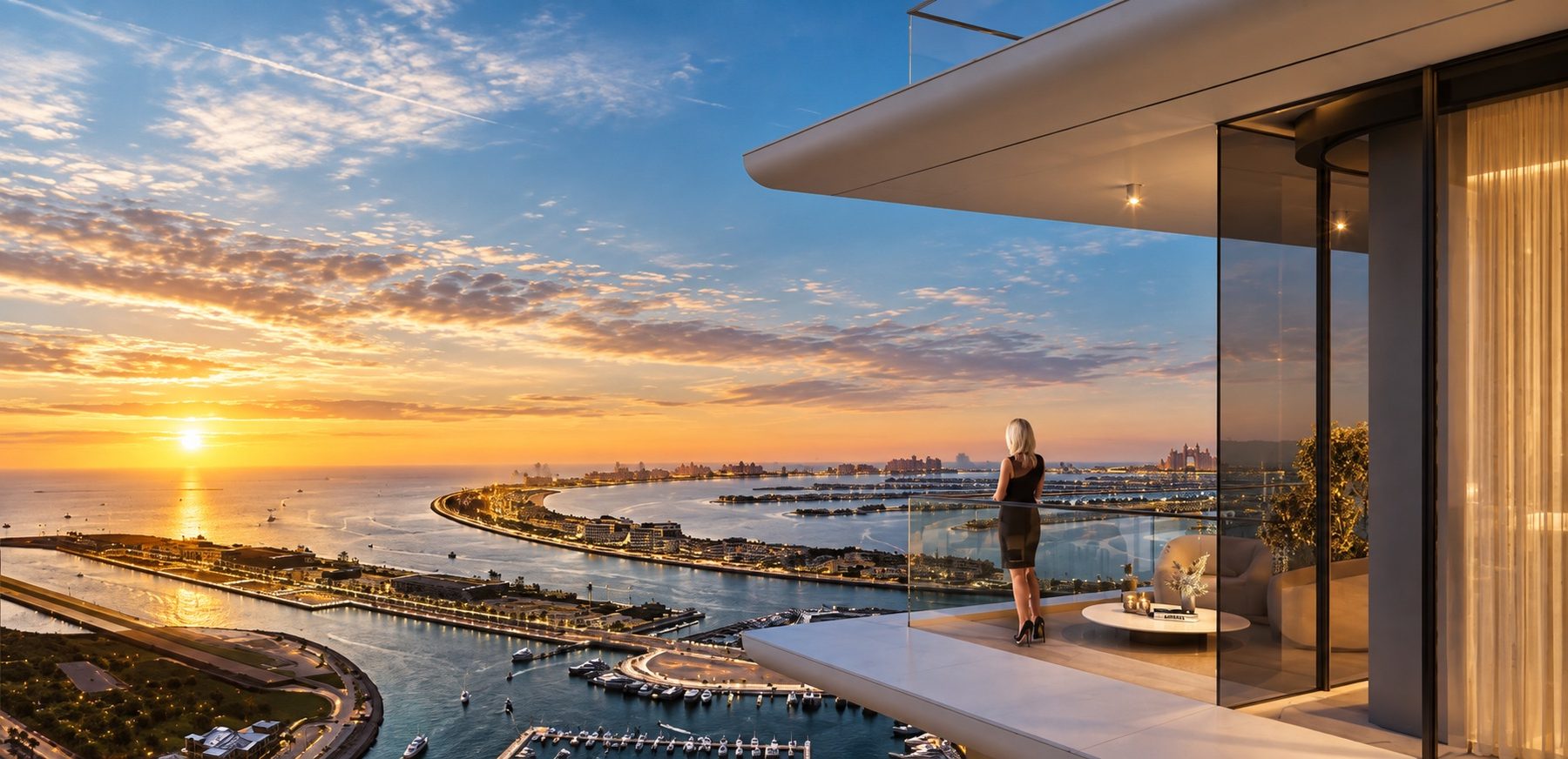 Sobha Seahaven — wizualizacja 3