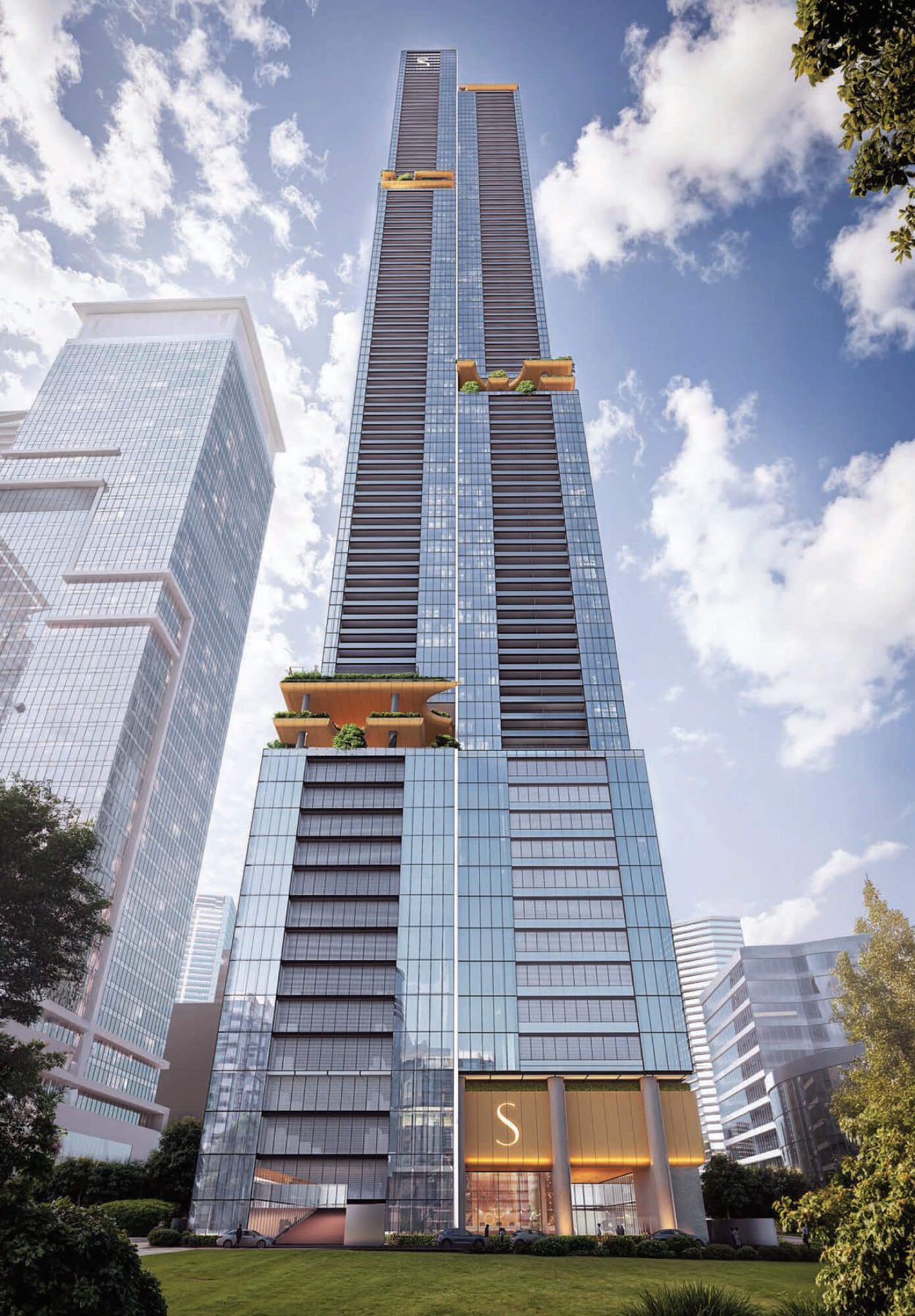 Sobha SkyParks — wizualizacja 3