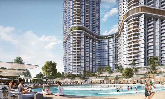 Skyscape Aura — wizualizacja dewelopera Sobha Realty