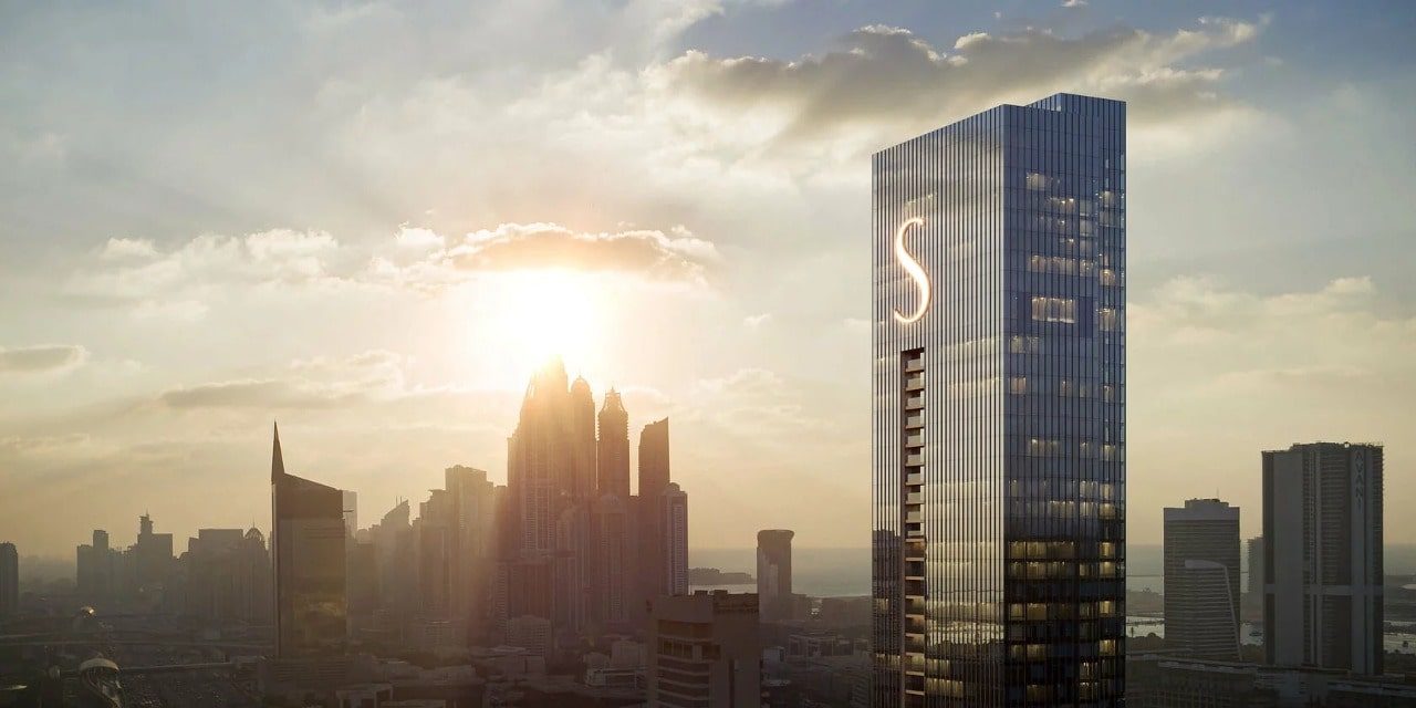 The S Tower — wizualizacja dewelopera Sobha Realty
